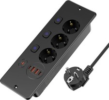 Versenkbare Steckdose 3 Fach