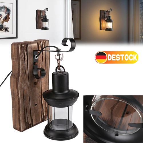Retro industriell wandlampe - retro,