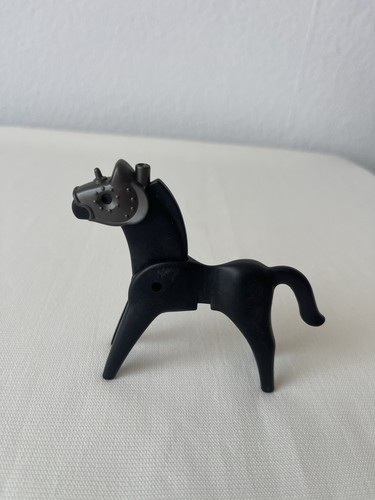Playmobil geobra pferd schwarz - geobra,