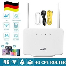 CPE106-E WLAN Router 4G/5G LTE Wireless WiFi 300Mbps CPE Router SIM Kartensteck