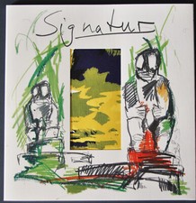 Bernd Zimmer, Signatur Zeit.Schrift Nr. 34, Grafik, Plexiglasschuber, CD  