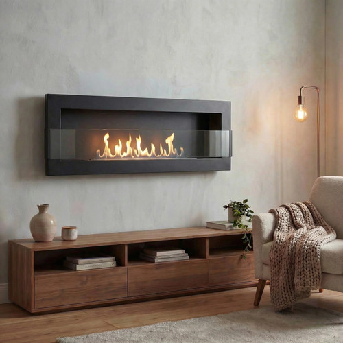 Wandkamin bioethanol elegant - bioethanol,