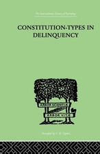 W A Willemse | Constitution-Types In Delinquency | Taschenbuch | Englisch (2014)