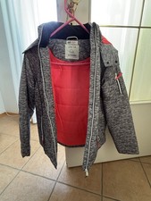 Ski Jacke in grau / rosa - H&M