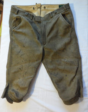 sämisch Kniebund Hirschlederhose~54/56 BW~51-54 cm_Leder Eberhart_Allgäu_Jagd