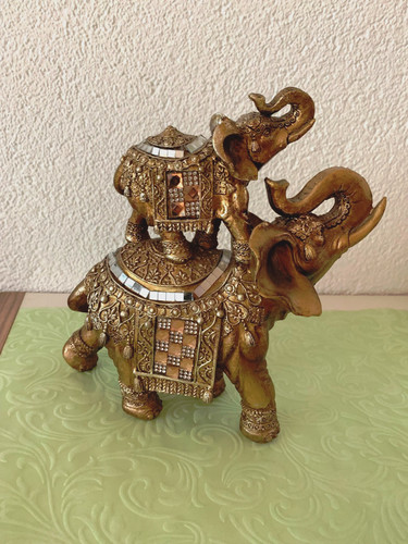 Elefantenfigur glückselefant - elefantenfigur,