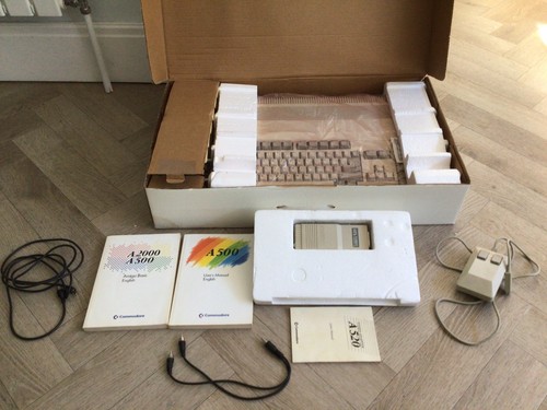 Boxed commodore amiga - boxed, a500
