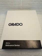 Grado RS2x offene Kopfhörer schwarz Holz Hybrid gebraucht mit Box Japan