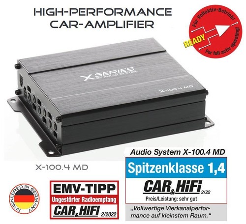 Audio system 100 md - md, micro