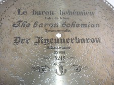 Der Zigeunerbaron Polyphon