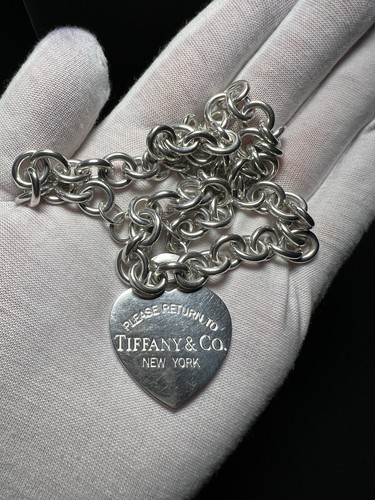 Tiffany kette mit herz - co,