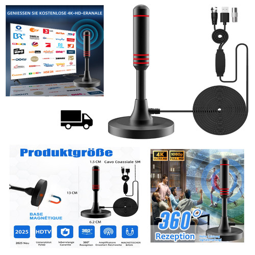 Dvb antenne mit - mit, verstärker
