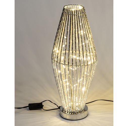 Led bodenlampe draht - bodenlampe, konisch