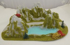 Ecke mit See / Diorama von Heki 5072 in Spur N (Z226) F