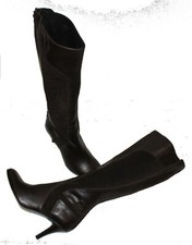 AIGNER Stiefel braun Leder Gr
