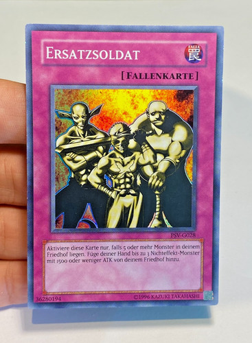 Yugioh ersatzsoldat - /, /