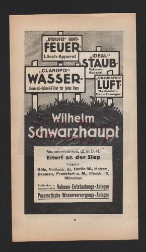 Eitorf werbung 1911 - eitorf,,