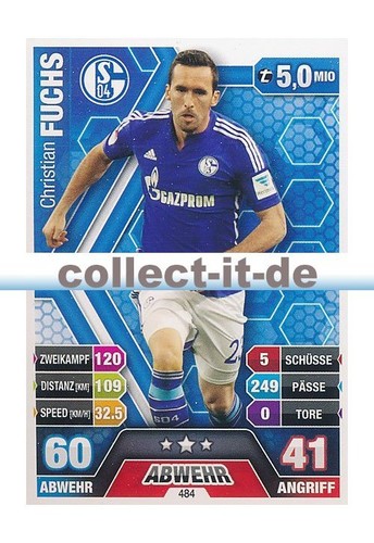 Match attax extra 484 - 14/15,