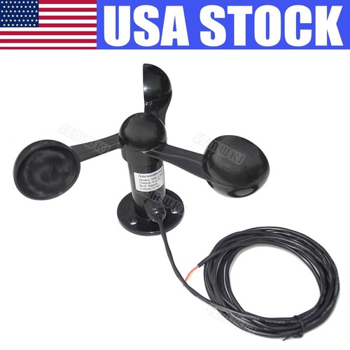 Cups anemometer black - cups,