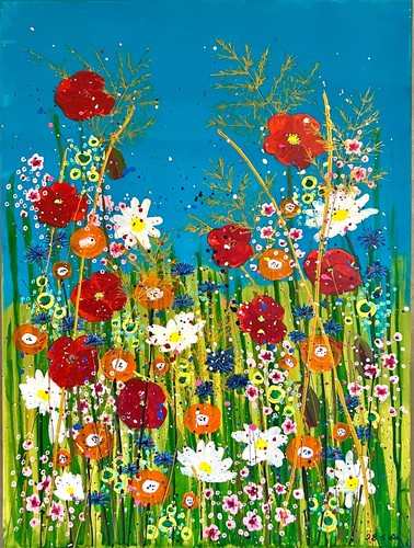 Bild acryl original 60x80cm - original,,