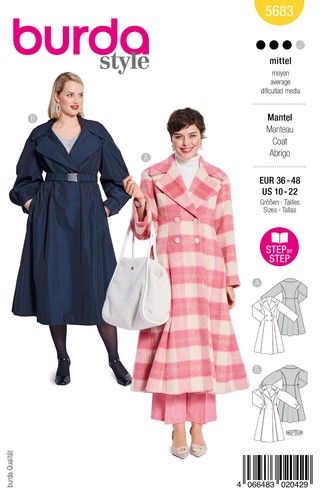 Burda schnittmuster damen - schnittmuster,