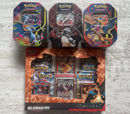 Pokémon tcg glurak premium - ex,