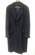 100 % Kaschmir Cashmere Mantel blau Ladage & Oelke Gr. 102