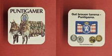 Puntigamer Gut brauen tamma Brauerei Bierdeckel Bier