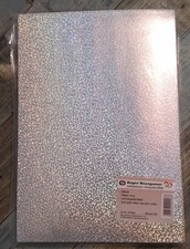 Moosgummi selbstklebend 2mm Holografie - Effekt 9 Bögen von Ideen mit Herz