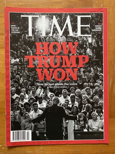 Time magazine 2016 - 2016, trump