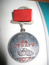 Sowjetunion Medaille" Für die