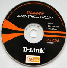Retro-PC: Treiber-CD für D-Link Broadband ADSL2+ Ethernet Modem DSL-321B