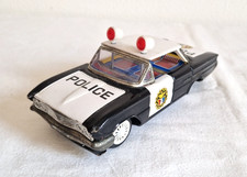 Blechspielzeug Blechauto Polizeiauto Modellauto Korea, Oldtimer Spielzeug 60er