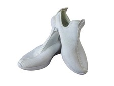 Nike Viale Damen Sneaker Gr. 40,5 UK 6,5 weiß Textil Slip Mid Top On (21584)