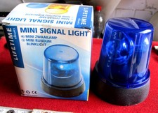 Blaulicht rundum-Leuchte Blinklicht wie Polizei? batteriebetrieb neu + unbenutzt