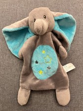 Nicotoy Schmusetuch Elefant Sterne Kuscheltuch Schnuffeltuch Simba Toys blau