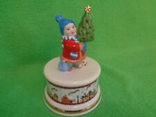 Spieluhr / Spieldose 2019  Weihnachtsmarkt 13 x 9 cm von Hutschenreuther