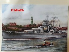 Postkarte (Schlachtschiff