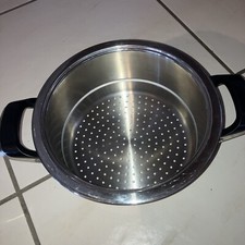 AMC Siebtopf  Edelstahl Siebaufsatz Frittiersieb Gareinsatz