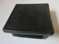 Abdeckkappen Schwarz 60 x 60 mm Fußkappen Endkappen Gleiter PE Lamellenstopfen