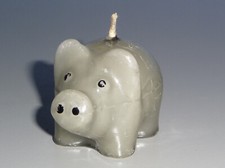 Alte miniatur kerze schwein - miniatur,