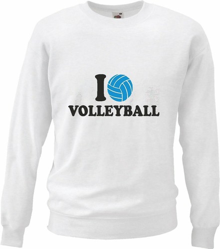Sweatshirt love volleyball - love,