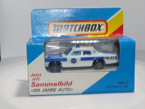 Matchbox mb10 police car - mb10,
