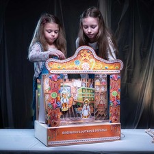 Puppentheater bobin holz - puppentheater, –