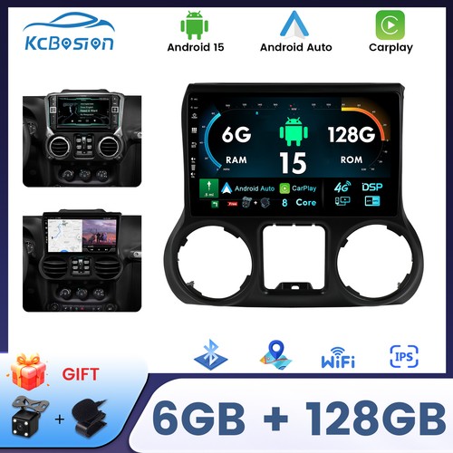 128gb android autoradio - 6g+128gb, 15