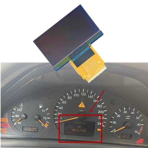 Dashboard middle lcd display - lcd,