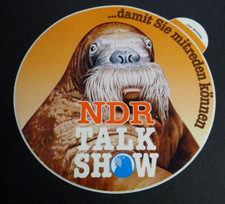 Werbe-Aufkleber NDR Talk Show
