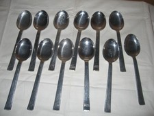 DDR Aluminium Eßlöffel 12 Stück unbenutzt