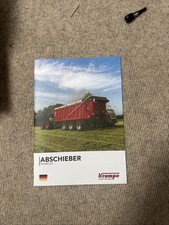 KRAMPE RAMBODY Abschiebewagen Prospekt Traktor Bulldog Schlepper
