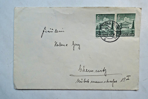 Alter briefumschlag reich - briefumschlag, dt.